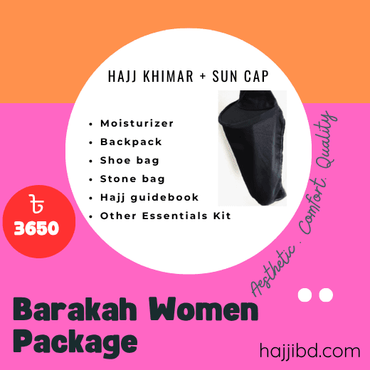 Hajji Barakah Women Pack + Free Luggage Stickers